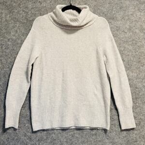 The Group Babaton Sweater Women Size XS Gray Knit Alpaca Blend Cowl Neck Raglan